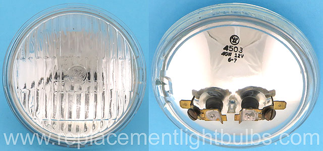 Westinghouse 4503 12V 40W PAR36 Sealed Beam Auto Tank Light Bulb Replacement Lamp