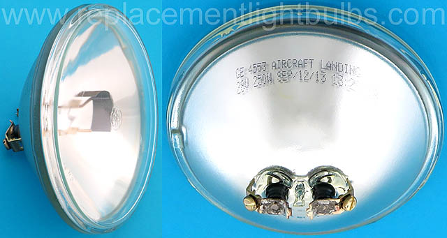 GE 4553 28V 250W PAR46 Aircraft Landing Spot Sealed Beam Lamp