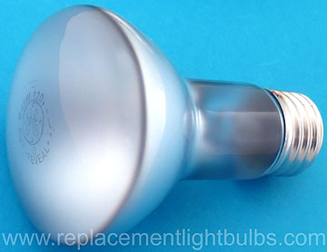 GE 45R20/RVL 45W 120V Reveal R20 Light Bulb Replacement Lamp