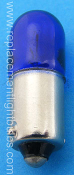 Eiko 47B 6.3V .15A Blue Miniature Bayonet light bulb replacement lamp