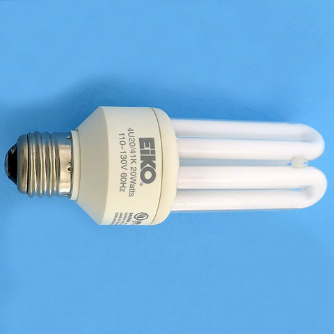 Eiko 4U20/41K 120V 20W 110-130V 20Watts 4100K Energy Saving Light Bulb