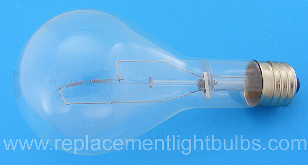 GE 500/CL 120V 130V Mogul Screw light bulb replacement lamp