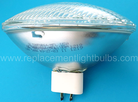 GE 500PAR64/MFL 230V 500W Medium Flood Sealed Beam Lamp Replacement Light Bulb
