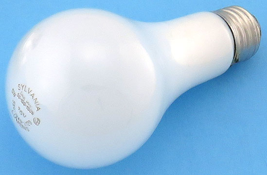 Sylvania 50/150A21/W 50/150 50-100-150W 120V 3-Way A21 580/1540/2120 Lumens SW Light Bulb
