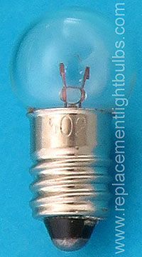 502 5.1V .15A G4.5 E10 Miniature Screw Light Bulb