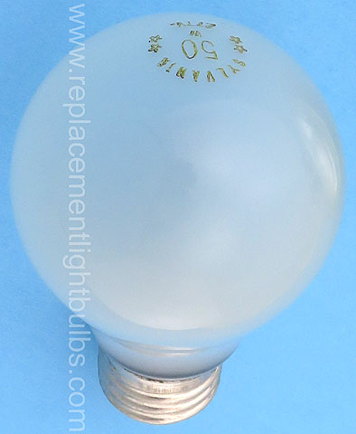 Sylvania 50A19 277V 50W Inside Frosted Light Bulb