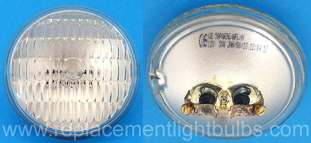 GE 50PAR36/WFL/H 12V 50W Wide Flood Halogen Sealed Beam Lamp