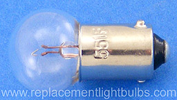 55 7V .41A BA9s Light Bulb