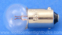 55 7V .41A BA9s Light Bulb
