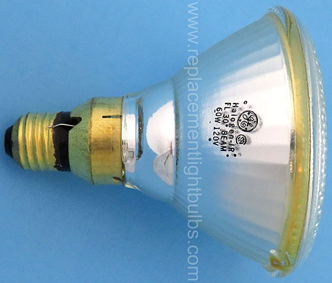 GE 60PAR/HIR/S/FL30 120V 60W FL 30 Flood Halogen IR Light Bulb