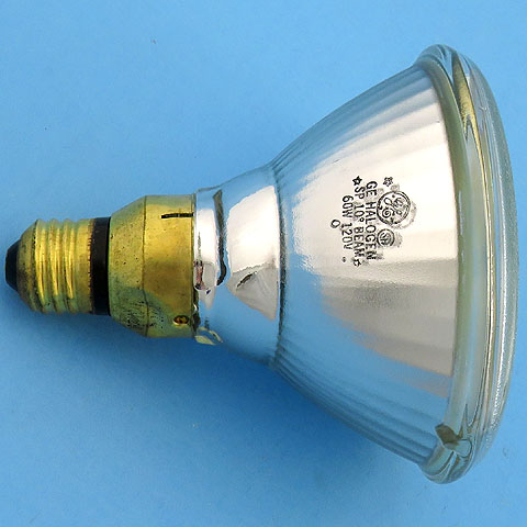 GE 60PAR/H/SP10 60W 120V Halogen SP 10 Beam Spot Light Bulb Lamp