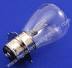 6235J 12V 35/35W A7027 Light Bulb, Replacement Lamp