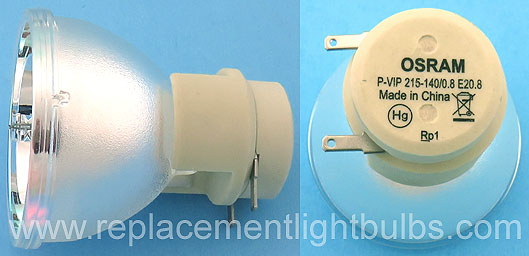 Osram P-VIP 215-140/0.8 E20.8 215W Projector Light Bulb Replacement Lamp