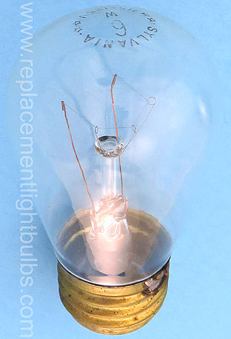 Sylvania 6S14/CL 120V 6W S14 Clear Light Bulb