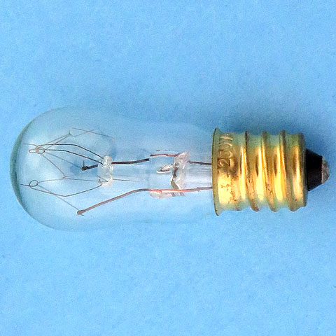 6S6 250V 6W E12 Candelabra Screw Light Bulb