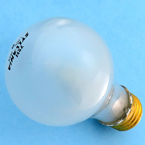 Sylvania 72A/HAL/F 72W 120V Halogen Heavy Glass Light Bulb