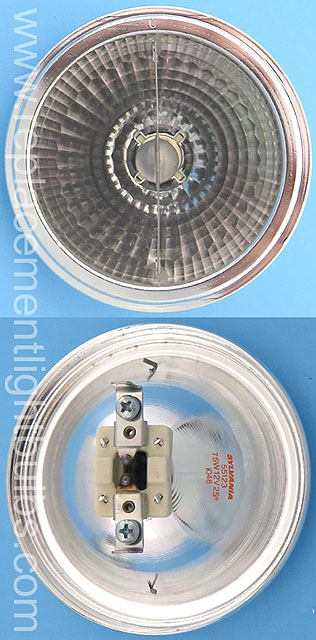 Sylvania 55123 75AR111/25/FL 12V 75W Flood Light Bulb Replacement Lamp