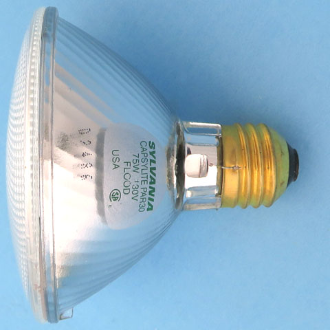 Sylvania 75PAR30/CAP/SPL/FL/40 75W 130V Capsylite PAR30 Halogen Flood Beam Light Bulb