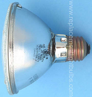 GE 75PAR30/H/FL35 75W 130V Halogen PAR30 Flood Beam Light Bulb