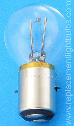 8022 12V 50W BA20d Light Bulb Replacement Lamp