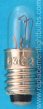 8362 14V .08A Midget Screw Base Light Bulb Replacement Lamp