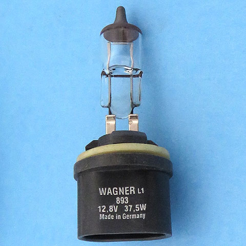 Wagner 893 12.8V 12V 37.5W 75CP PG13 Halogen Automotive Fog Driving Light Bulb