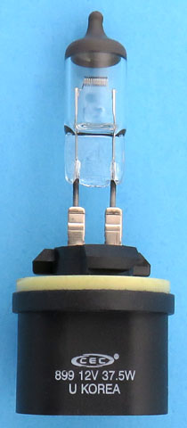 899 12V 38W 60CP PG13 Halogen Automotive Fog Driving Light Bulb