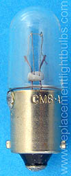 CM8-A231 8-A231 24V 2W BA9s Miniature Bayonet Light Bulb, Replacement Lamp