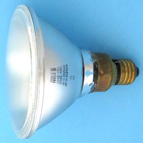 Eiko 90PAR/H/SP 130V 90W PAR38 Halogen Spot Lamp Replacement Light Bulb