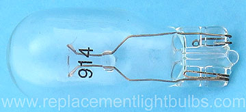 914 4V 3.5CP T5 Wedge Base Light Bulb