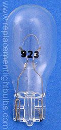 923 12.8V 11W T5 Wedge Base Light Bulb