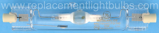 GE ARC70/UVC/TD/742 MQI/70/T7/43 70W 4200K Arcstream Metalhalide Light Bulb Replacement Lamp