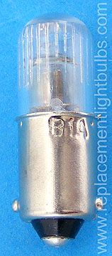 B1A NE51 Neon Glow Light Bulb, Replacement Lamp