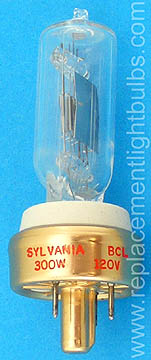 Sylvania BCL 300W 120V Lamp Replacement Light Bulb