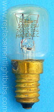 BFM 25W 230V 300°C Oven E14 Pygmy Light Bulb