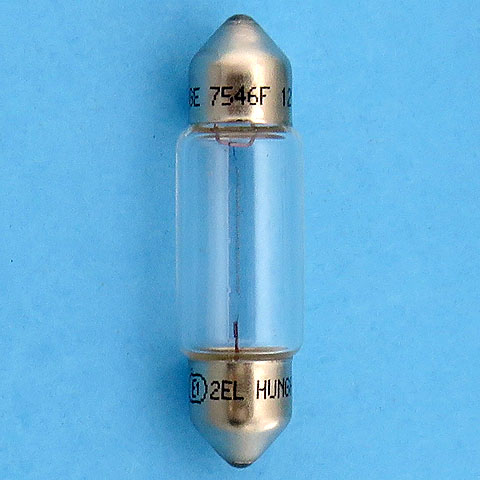 GE C5W 7546F 213-1 E1 12V 5W 37mm x 11mm Festoon Light Bulb
