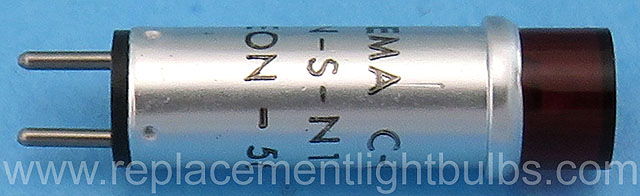 Eldema C-LITE CN-S-N114 Neon-56K Red Pilot Light Bulb