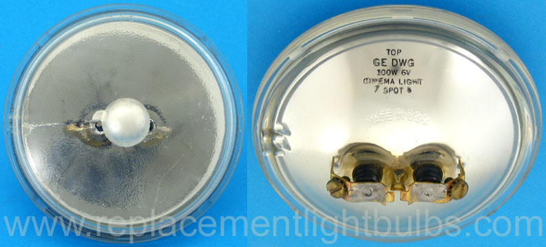 GE DWG 6V 100W PAR36 Sealed Beam Cinema Spot Light Bulb Lamp