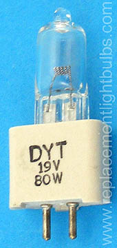 DYT 19V 80W Projection Lamp Replacement Light Bulb