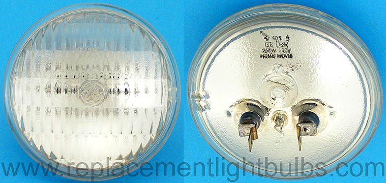 GE DZR 120V 250W PAR36 Sealed Beam Home Movie Flood Lamp Replacement Light Bulb