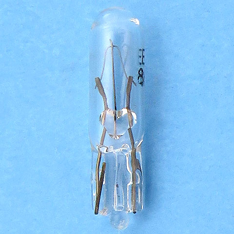 E86 6.3V .2A Wedge Base Light Bulb