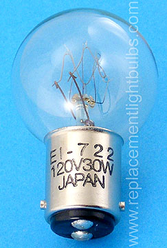 REPLACEMENT BULB FOR SWIFT MA-722A 30W 120V