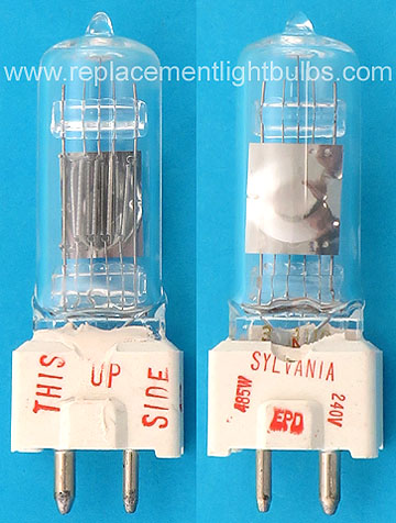 Sylvania EPD 240V 485W Light Bulb Replacement Lamp Globe