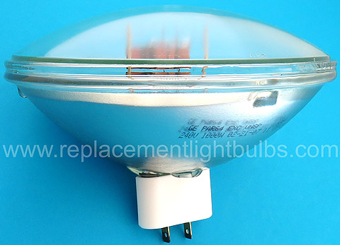 GE EXC Q1MPAR64 CP60 VNSP 240V 1000W PAR64 Very Narrow Spot Studio Sealed Beam Lamp