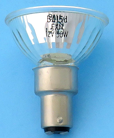 Hikari EXN EXN-P JR1574 12V 50W MR16 BA15d Flood Light Bulb Lamp