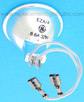 GE EZA/4 6.6A 32W MR16 Wire Leads with Female Connectors Airport Airfield Replacement Light Bulb Lamp