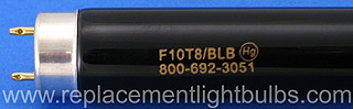 F10T8/BLB 10W Black Light Blue Fluorescent Lamp