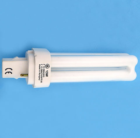 GE F13DBX/835 F13DBXT4/SPX35 13W 3500K G24d1 2-Pin Fluorescent Lamp