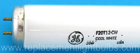 REPLACEMENT BULB FOR GE F20T12/CW 20W