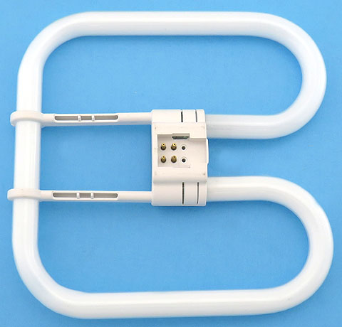 Base View of GE F282D/827/4P Lamp